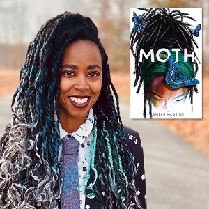Amber McBride, author of Me (Moth) Amber McBride, author of Me (Moth)
